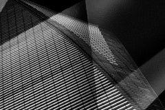 Architectonic 3- Signed Limited edition abstract print, Large format contemporary