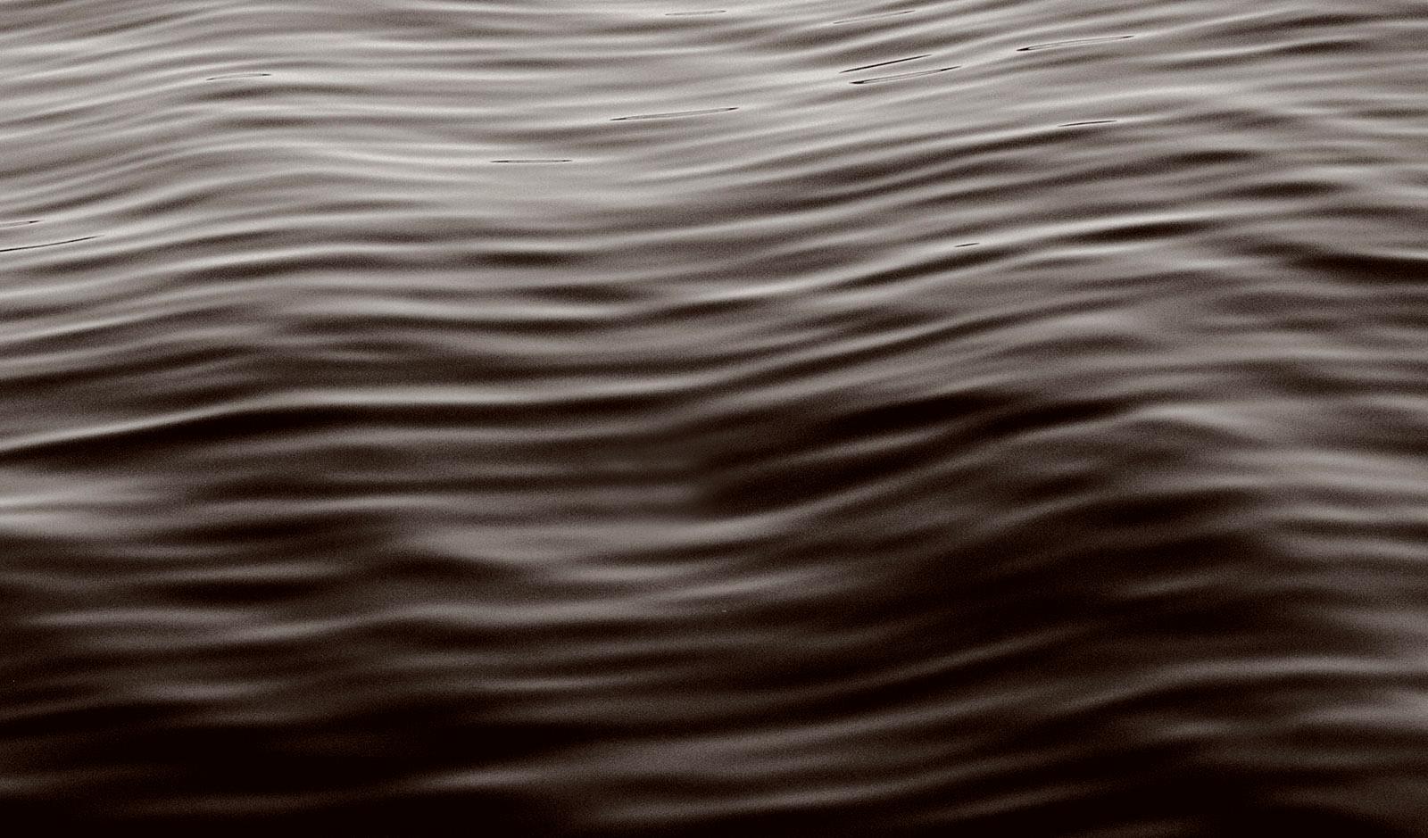 Flowing 1 - Signed limited edition abstract pigment print, Large contemporary  - Gray Abstract Photograph by Michael Banks