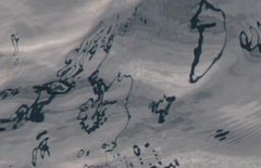 Flux 01 – signierter abstrakter Pigmentdruck in limitierter Auflage, zeitgenössisches Großformat