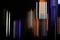 Future city 1-Signierte, limitierte Auflage, abstrakter Druck, Großformat, zeitgenössisch