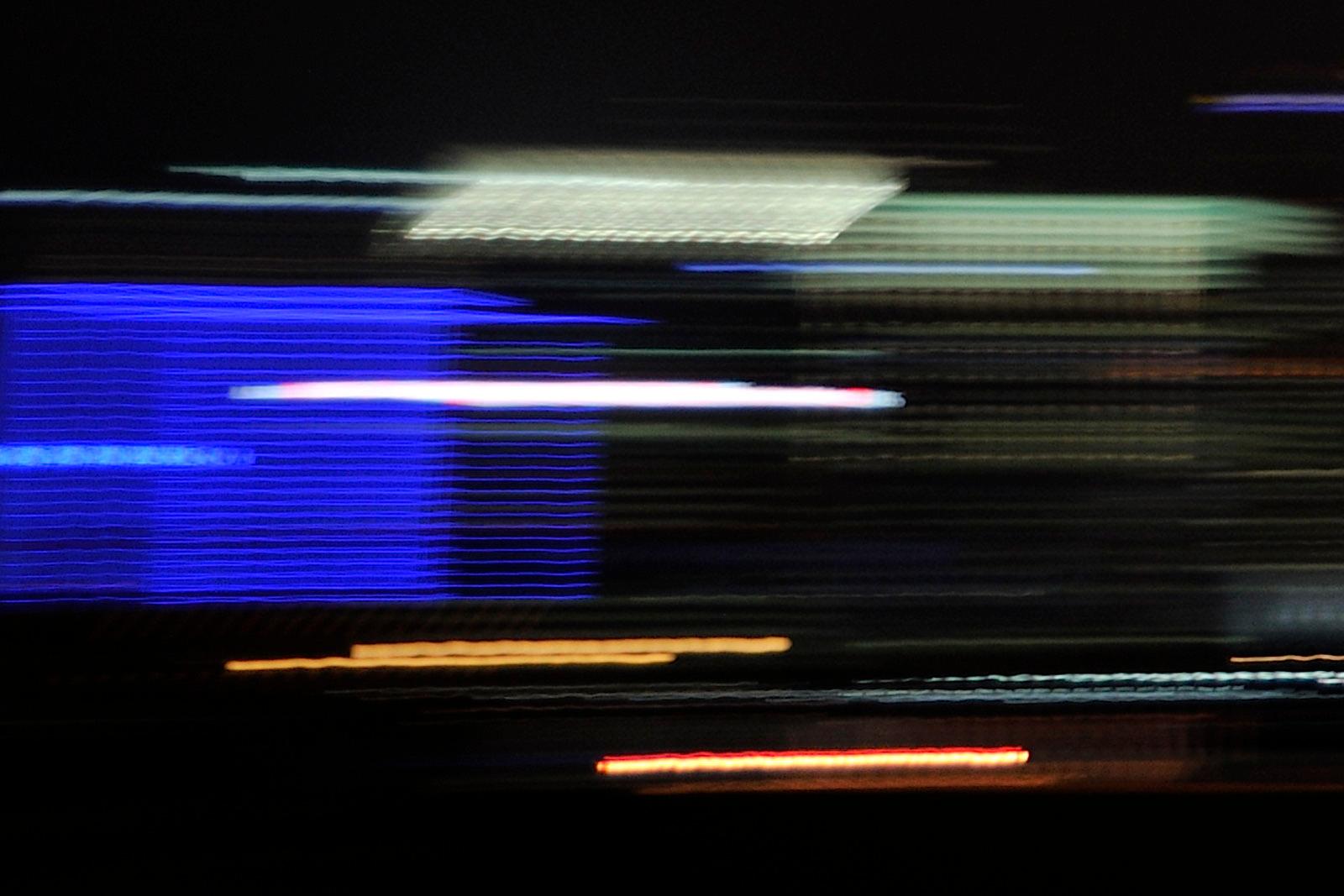 Future city 3- Signed limited edition abstract print, Large format contemporary - Photograph by Michael Banks