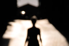 the Girl 3 - Signed limited edition contemporary art print, Oversize, dark brown