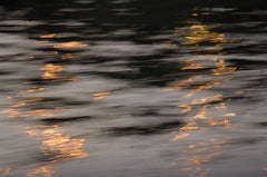 Water element 3 - Signed limited edition abstract pigment print, sun reflections