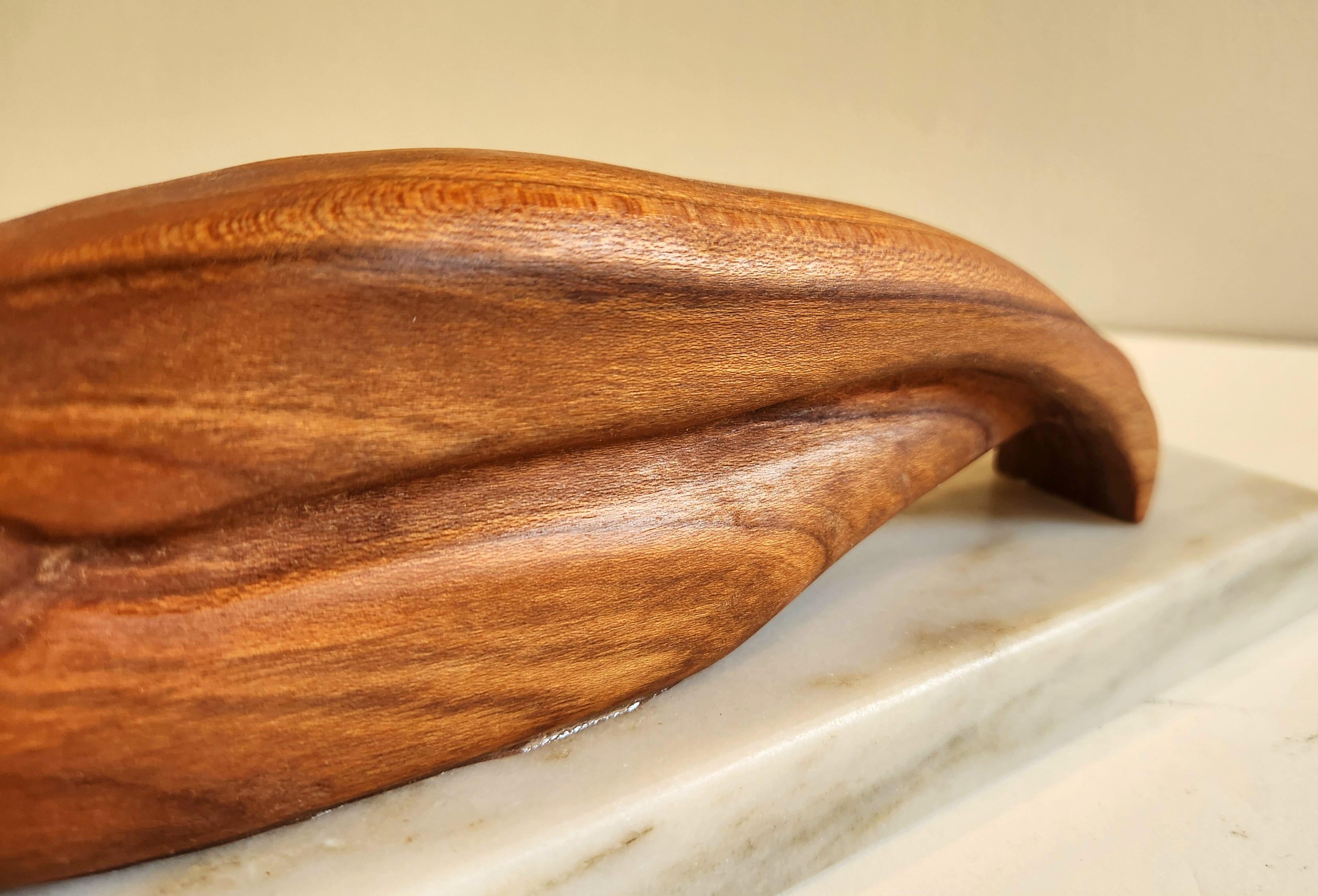 Scultura in Wood su Marmo -- Riposo Rubenesco in vendita 3
