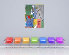 Bloomstone (Greenhouse), (Abstract Painting)