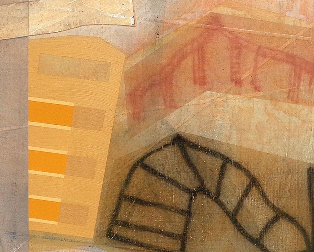 Bloomstone (Spiraled Amulets), (Abstract Painting) For Sale 2