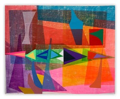 Chroma Riff (Marin II) (Pittura astratta)