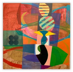 Improv (Derviche) (Pintura abstracta)