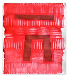 Icono Liminal (Monumento I), (Pintura Abstracta)