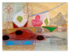 Paisaje de Newgrange VIII (Pintura abstracta)