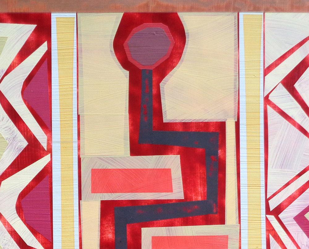 Organic Geometry (El Buey I) (Abstract Painting) For Sale 2