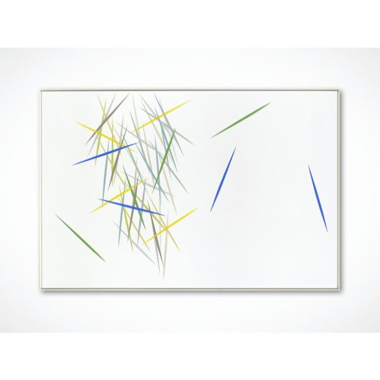 Blue Streak, pintura acrílica sobre lienzo de Michael Batty, 2015

Más información:
Medio: Acrílico sobre lienzo
Dimensiones: 48 x 72 pulg.

Michael Batty (canadiense, nacido en 1967)

Michael Batty es un pintor y grabador que opera con un lenguaje
