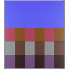 Bridges 1, Acrylic on Canvas Painting by Michael Batty, 2024