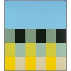 Bridges 3, Acrylic on Canvas Painting by Michael Batty, 2024