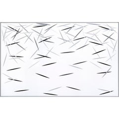 Descend 2, Acrylic on Canvas Painting by Michael Batty, 2024