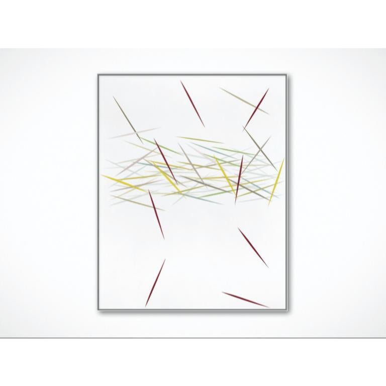 Fall Through, Acryl auf Leinwand Gemälde von Michael Batty, 2015