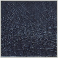 Graze #11, pittura acrilica su pannello di Michael Batty, 2002