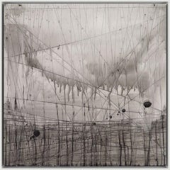 Opening #5, Acrylic on Panel Painting by Michael Batty, 2022