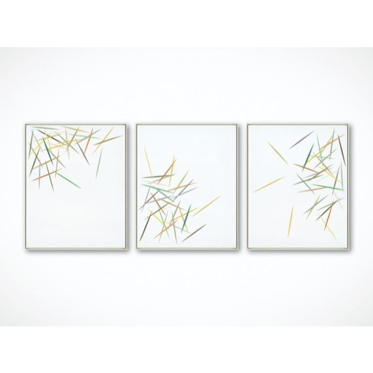 To and Fro, Acryl auf Leinwand Gemälde von Michael Batty, 2015