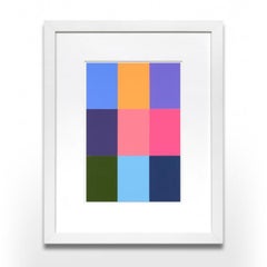 Tone Poem #15, Guache on Paper Painting by Michael Batty, 2018