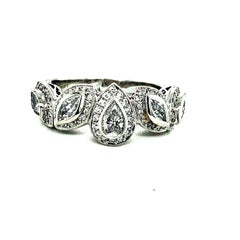 Michael Beaudry Platinum Diamond Ring
