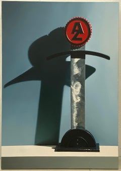 Michael Beck: „Excalibur“, Original-Ölgemälde, ca. 2003