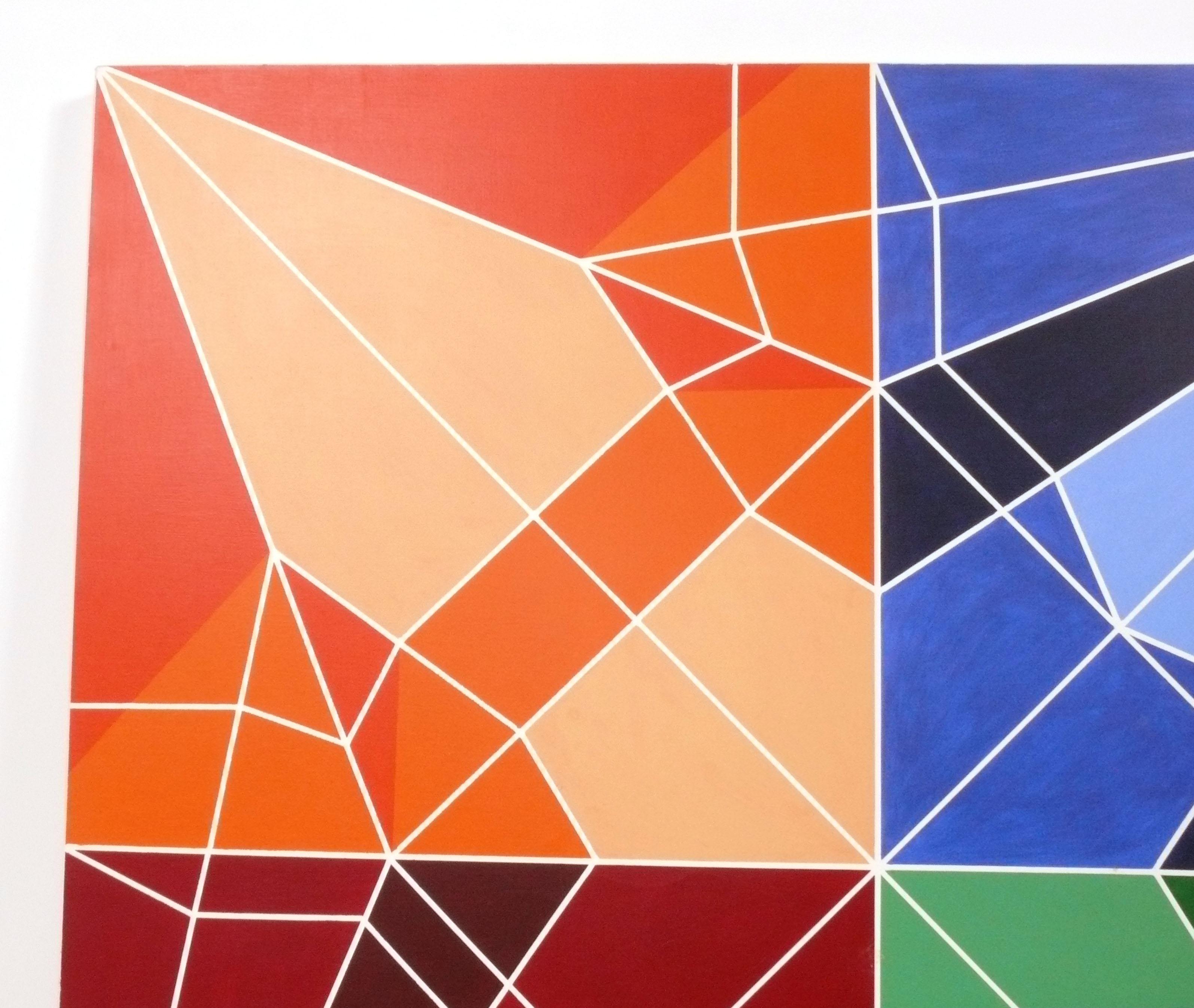 Michael Begenyi Acryl auf Leinwand Gemälde 36,25