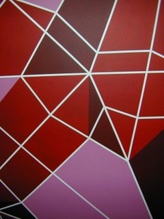 Crane, Painting, Acrylic on Canvas