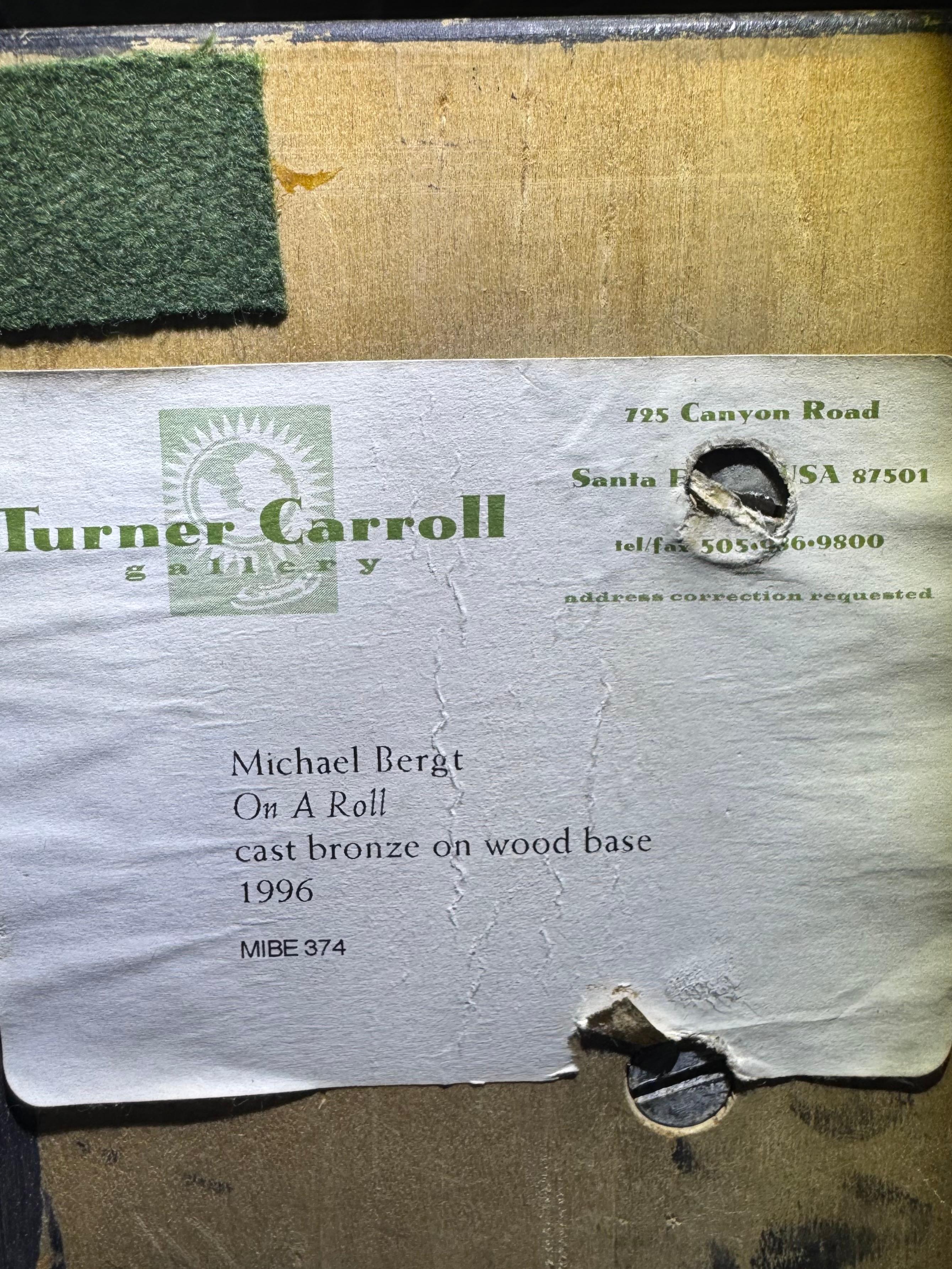 Statua in bronzo fuso di Michael Bergt 