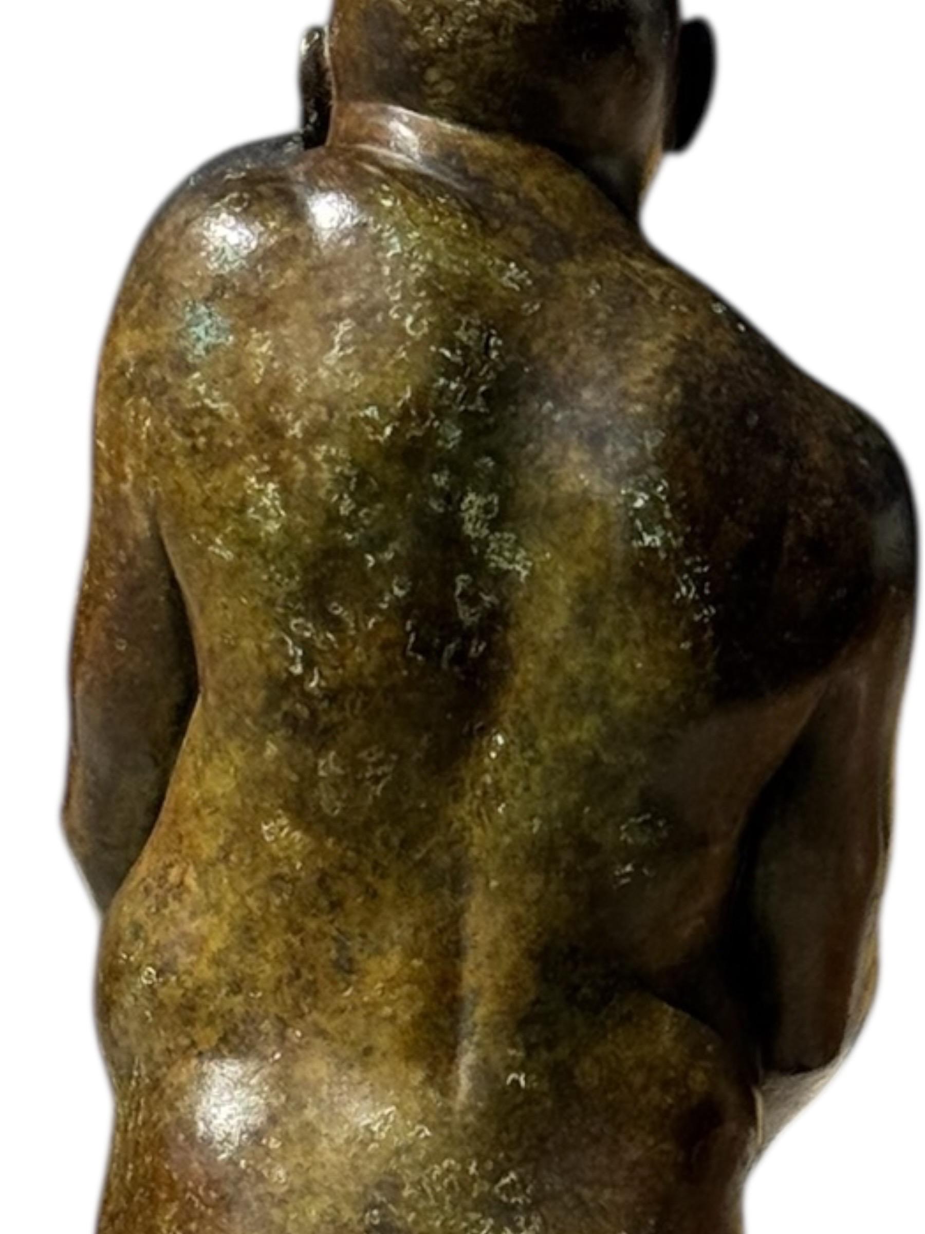 Bronzo Statua in bronzo fuso di Michael Bergt 