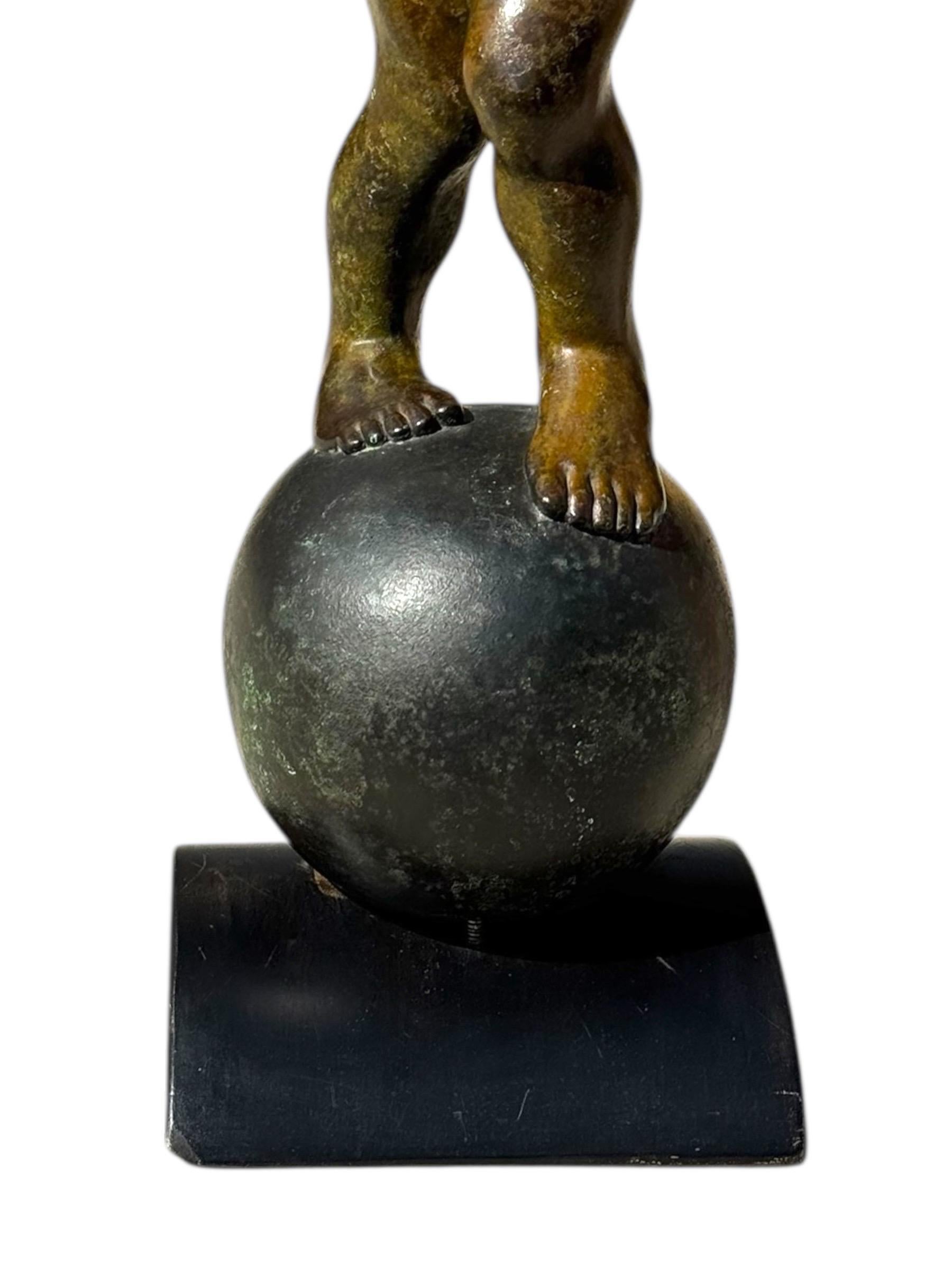 Statua in bronzo fuso di Michael Bergt 