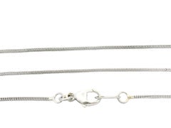 Michael Bondanza Halskette mit rundem Slide-Anhänger aus Platin und 18 Karat Gold .20 Karat Diamant