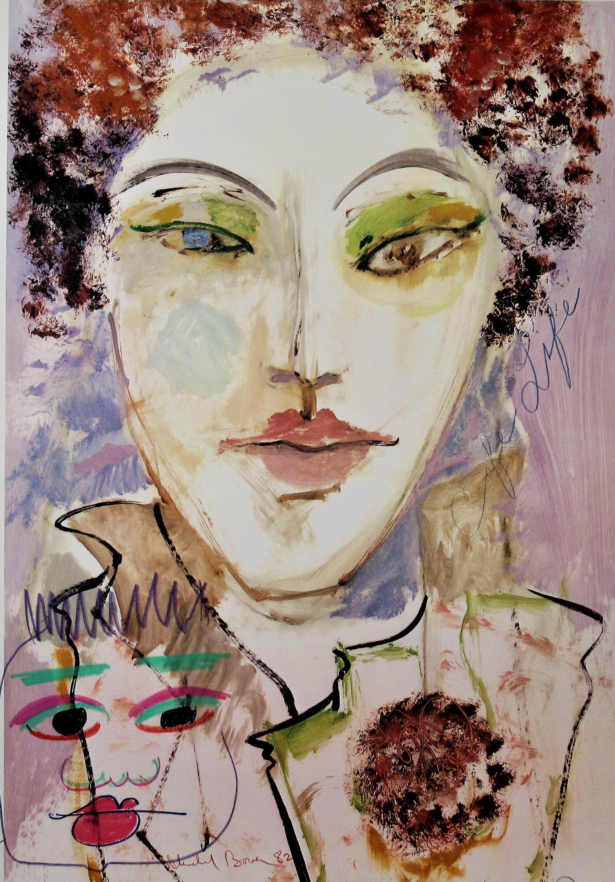 Vida de cafetería - Print Moderno de Michael Bowen