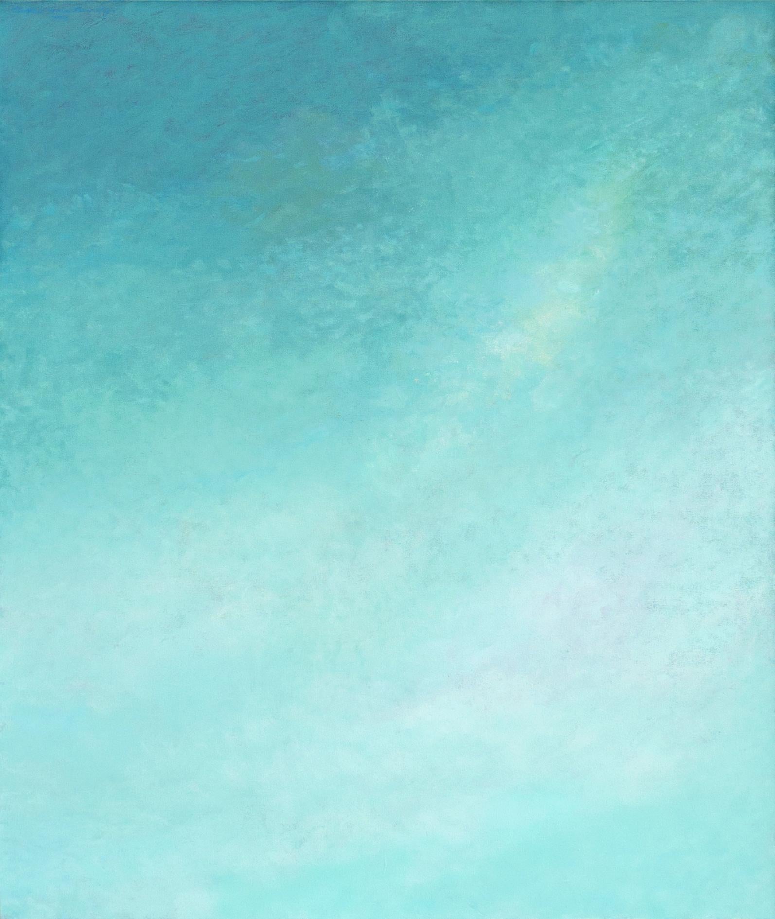 Michael Bradley Abstract Painting - 'Celestial Abstract', Gump's, San Francisco Bay Area Abstraction, Sky, Clouds