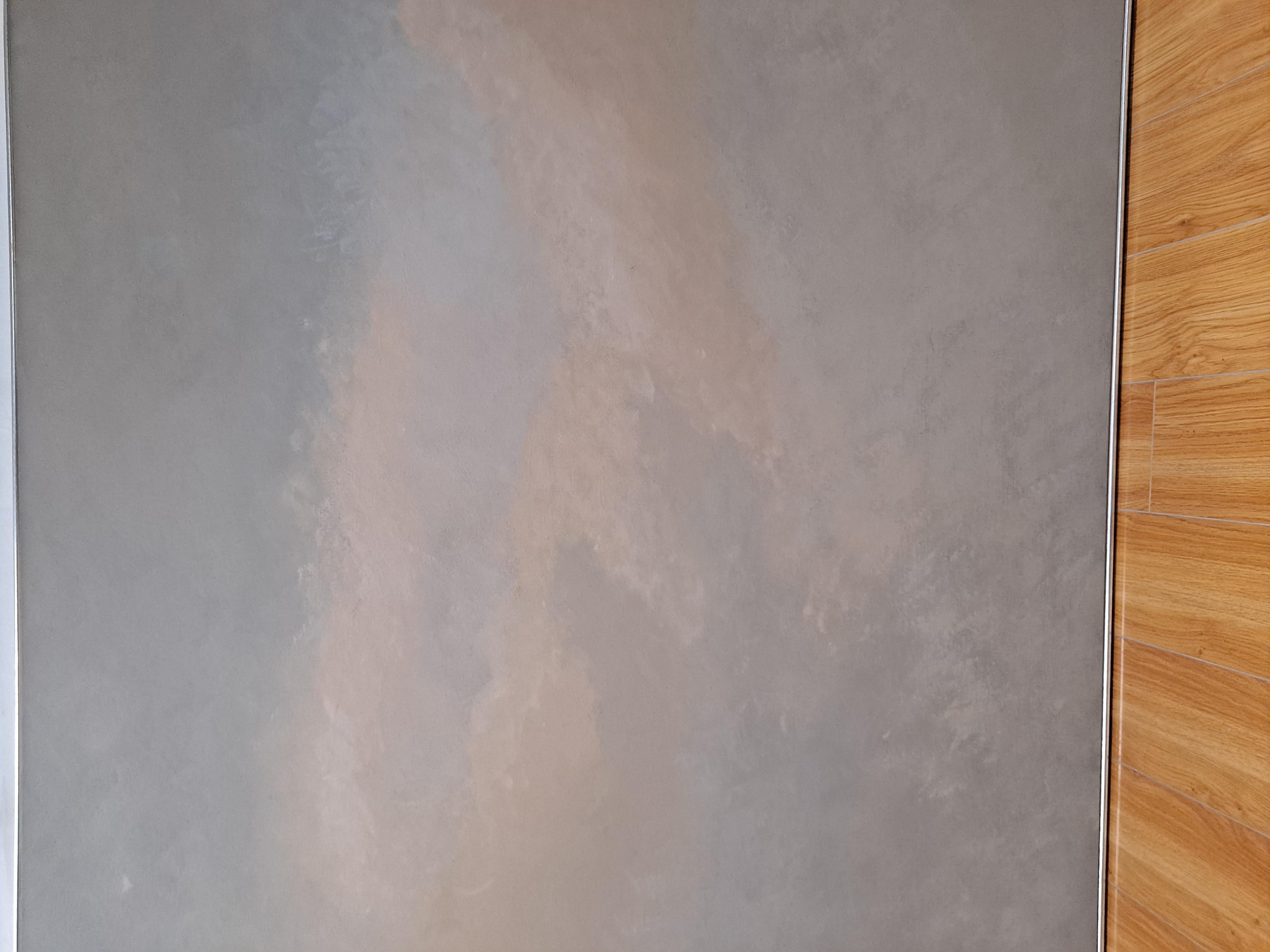Michael Thorn Bradley (americano, 1944-2015) Pittura a olio astratta di nuvole 6