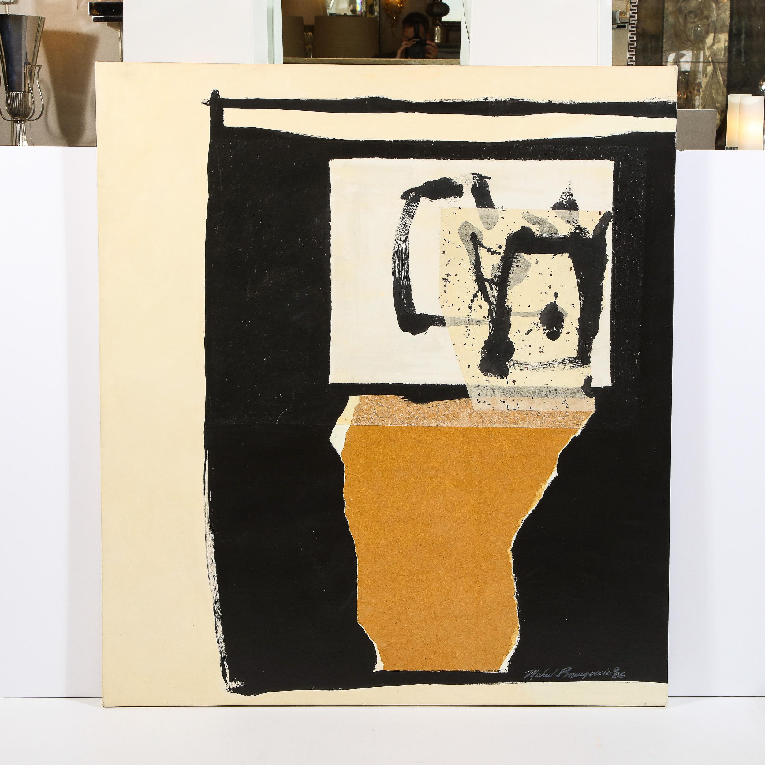 Inherent n°1 - Expressionnisme abstrait Mixed Media Art par Michael Brangoccio