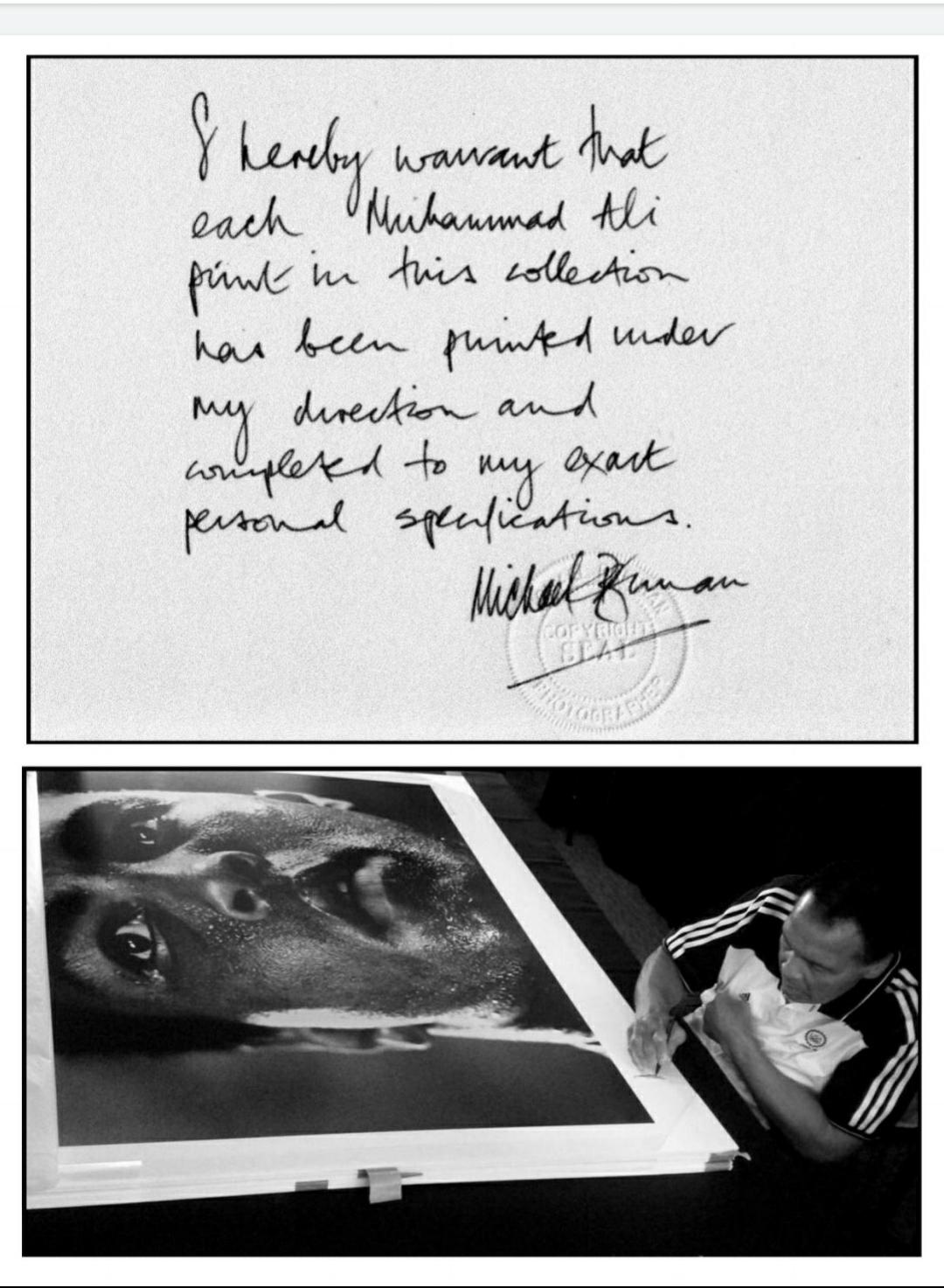 MICHAEL BRENNAN -  muhammad ali - Photograph by Michael Brennan