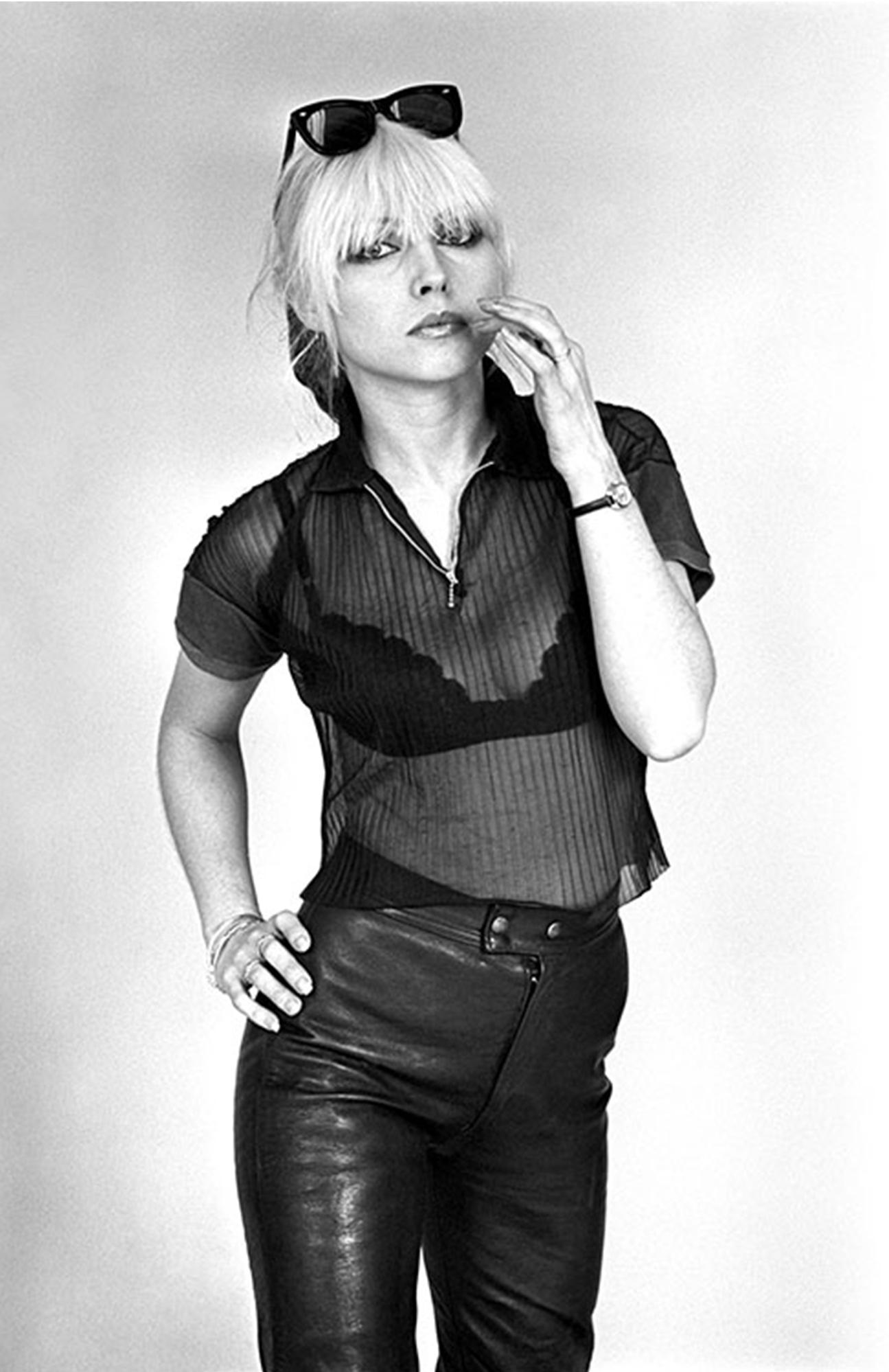 Michael Brennan Black and White Photograph - Debbie Harry Blondie 1977