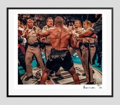 Retro Mike Tyson 1997 Signed Limited Edition Framed Print