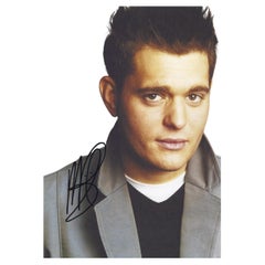 Michael Buble signed photograph