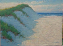 Beach Ocean Impressionistic Seascape Painting Michael Budden High Dunes