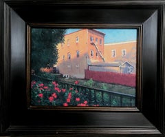 Impressionistic Cityscape Oil Painting by Michael Budden Shadow and Light