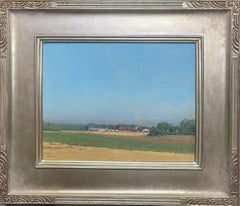 Impressionistic Farm Landscape Oil Painting Michael Budden A Perfect Evening