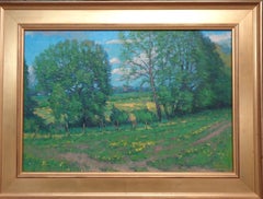  Impressionistic Farm Landscape Oil Painting Michael Budden Glorious Spring