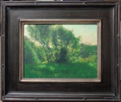  Peinture à l'huile impressionniste de Michael Budden Spring Meadow