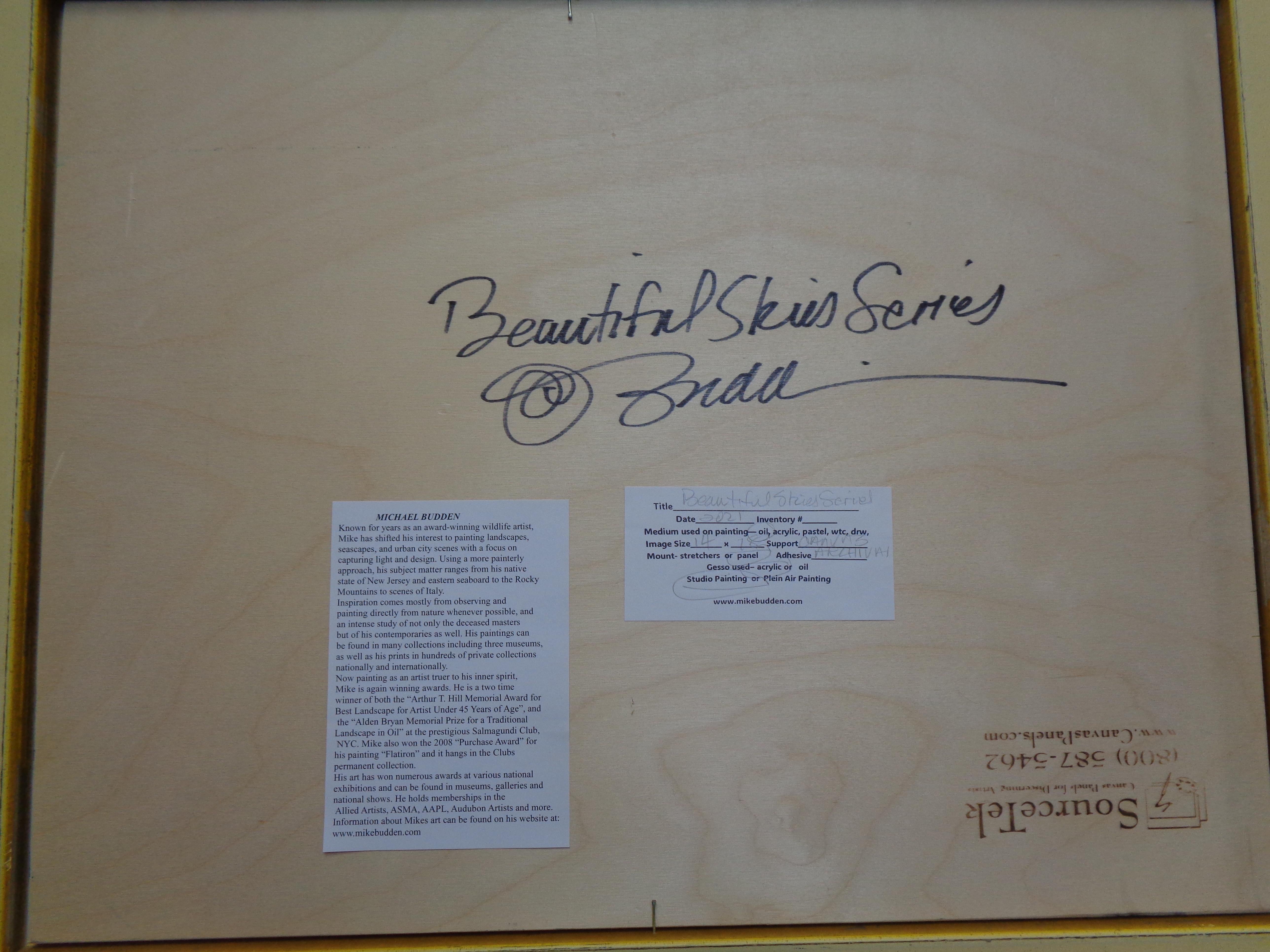 Impressionistic Landscape Painting Michael Budden Beautiful Skies Series Farm For Sale 5