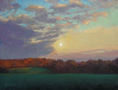 Impressionistic Landscape Painting Michael Budden Beautiful Skies Series 