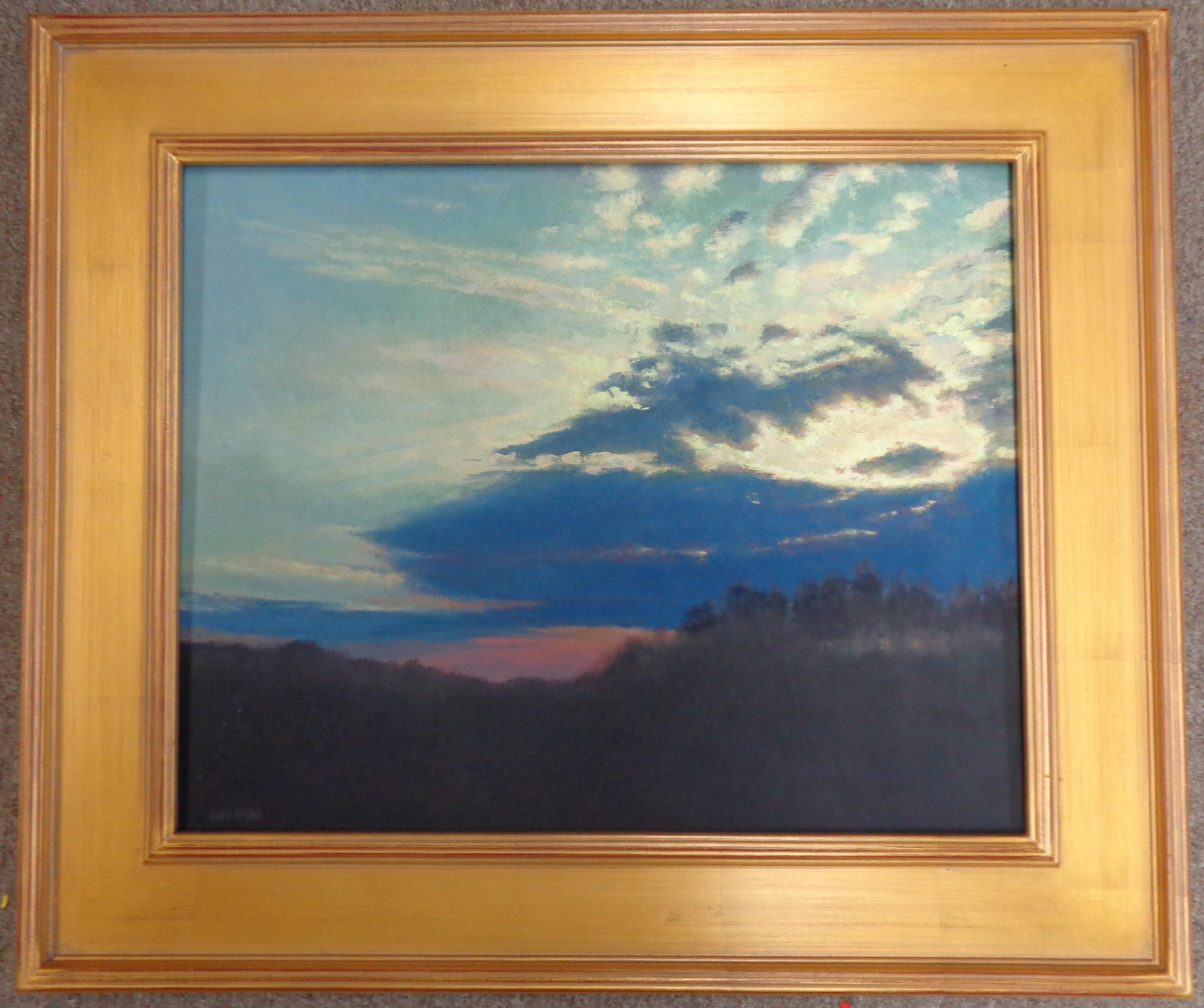 Beautiful Skies Study Series
oil/panel 16 x 20 image unframed 22.38 x 26.25 framed.
Beautiful Skies is an oil painting on canvas panel by award winning contemporary artist Michael Budden that showcases a beautiful rural landscape with a dramatic