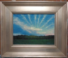 Impressionistic Landscape Painting Michael Budden Beautiful Skies Series 