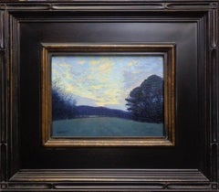 Impressionistic Landscape Painting Michael Budden Beautiful Skies Series Sundown